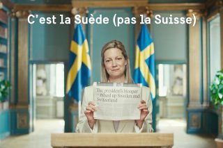 Beaucoup de gens confondent la Suède et la Suisse. "Lassée de cette méprise récurrente", l'organisme suédois de promotion du tourisme passe à l'action (Photo d'illustration). Visit Sweden